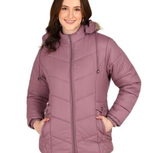 ELLIPSE Nylon Full Sleeve Solid Casual Fashionable And Stylish Winter Jacket For Women's