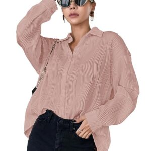 Leriya Fashion Oversized Shirt for Women | Shirt for Women Stylish Western | Long Shirt for Women